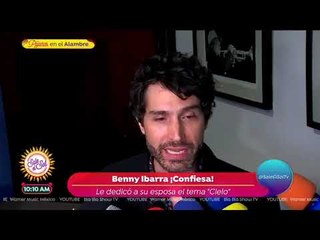 Así reaccionó Benny Ibarra al preguntarle por su supuesta infidelidad | Sale el Sol