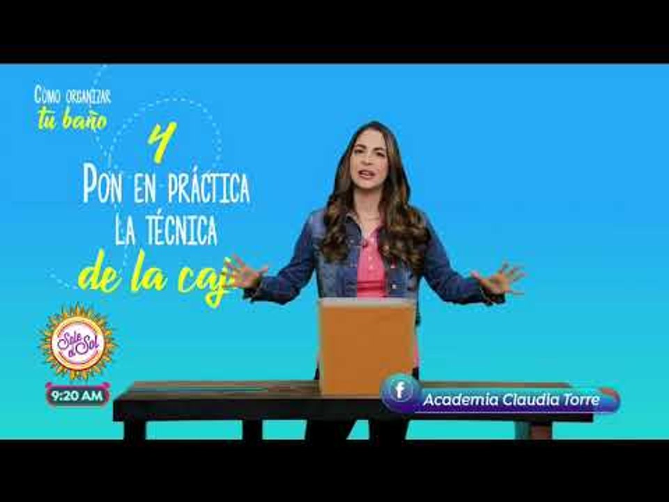 ¿Cómo organizar tu baño? | Sale el Sol