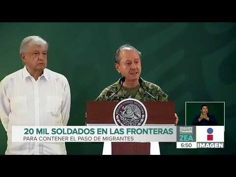 Hay 20 mil soldados en las fronteras para contener el paso de migrantes | Noticias con Francisco Zea