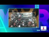 Detienen a un hombre con 130 celulares robados en el Estado de México | Noticias con Yuriria Sierra