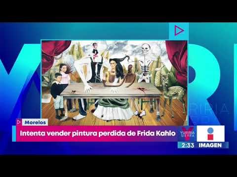 Hombre intenta vender pintura perdida de Frida Kahlo y lo detienen | Noticias con Yuriria Sierra