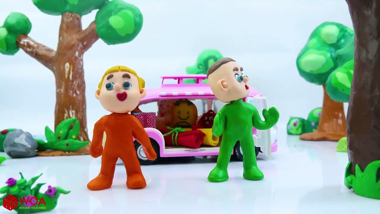 SUPERHERO BABY WILDLIFE TIGER AMAZING SURVIVAL  Play Doh Cartoons For Kids