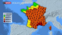 Canicule : 4 départements en vigilance rouge, une première en France