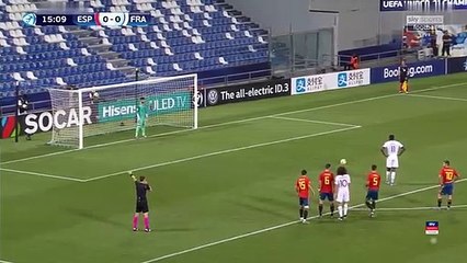 Jean-Philippe Mateta Penalty Goal - Spain U21 vs France U21 0-1 27/06/2019