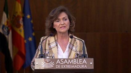 Calvo: "Extremadura es importante y necesaria"