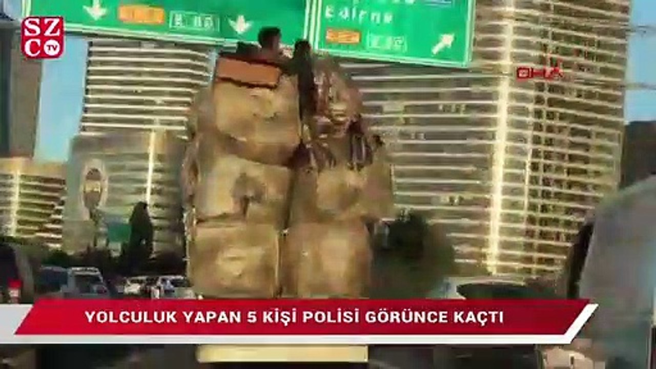 TEM’de tehlikeli yolculuk