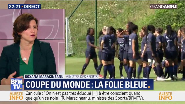 Pour Roxana Maracineanu, l'engouement autour du Mondial féminin va permettre aux filles de se professionnaliser