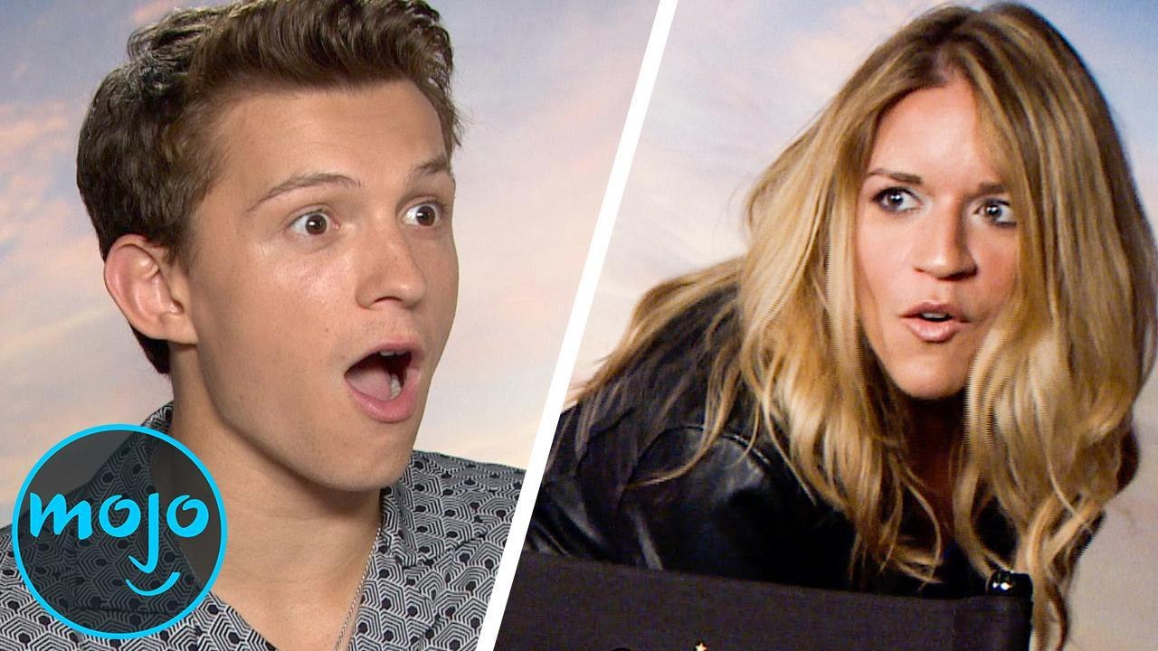 "Spider-Man: Far From Home" Cast Reacts to Meeting WatchMojo - FULL Interview