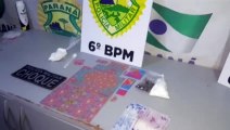 Choque detém casal com porções de cocaína, maconha, LSD e ecstasy em Cascavel