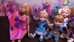 Elsa and Anna toddlers clothes decorating with Barbie, the Disney princesses and my little pony