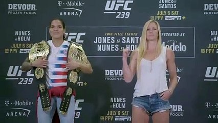 UFC 239- Media Day Faceoffs