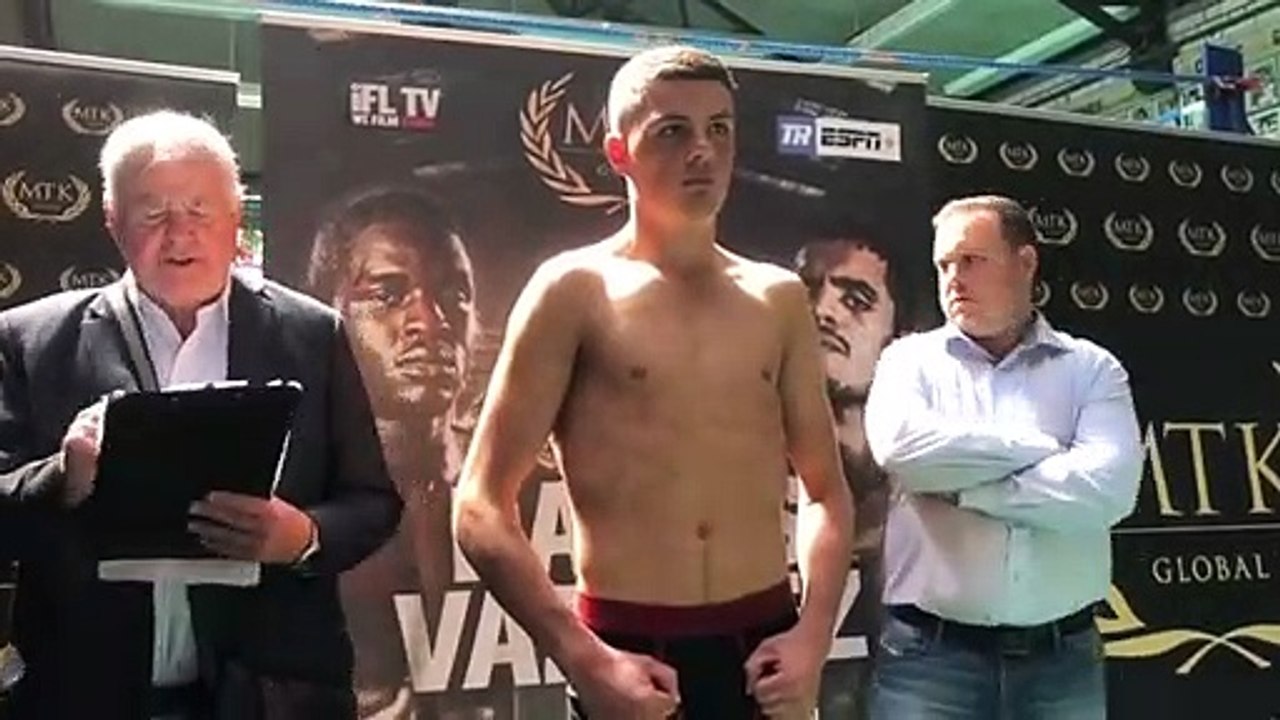UNBEATEN PROSPECTS WILL GO TO WAR! - DANNY DARKO EGBUNIKE v MARTIN McDONAGH - OFFICIAL WEIGH-IN