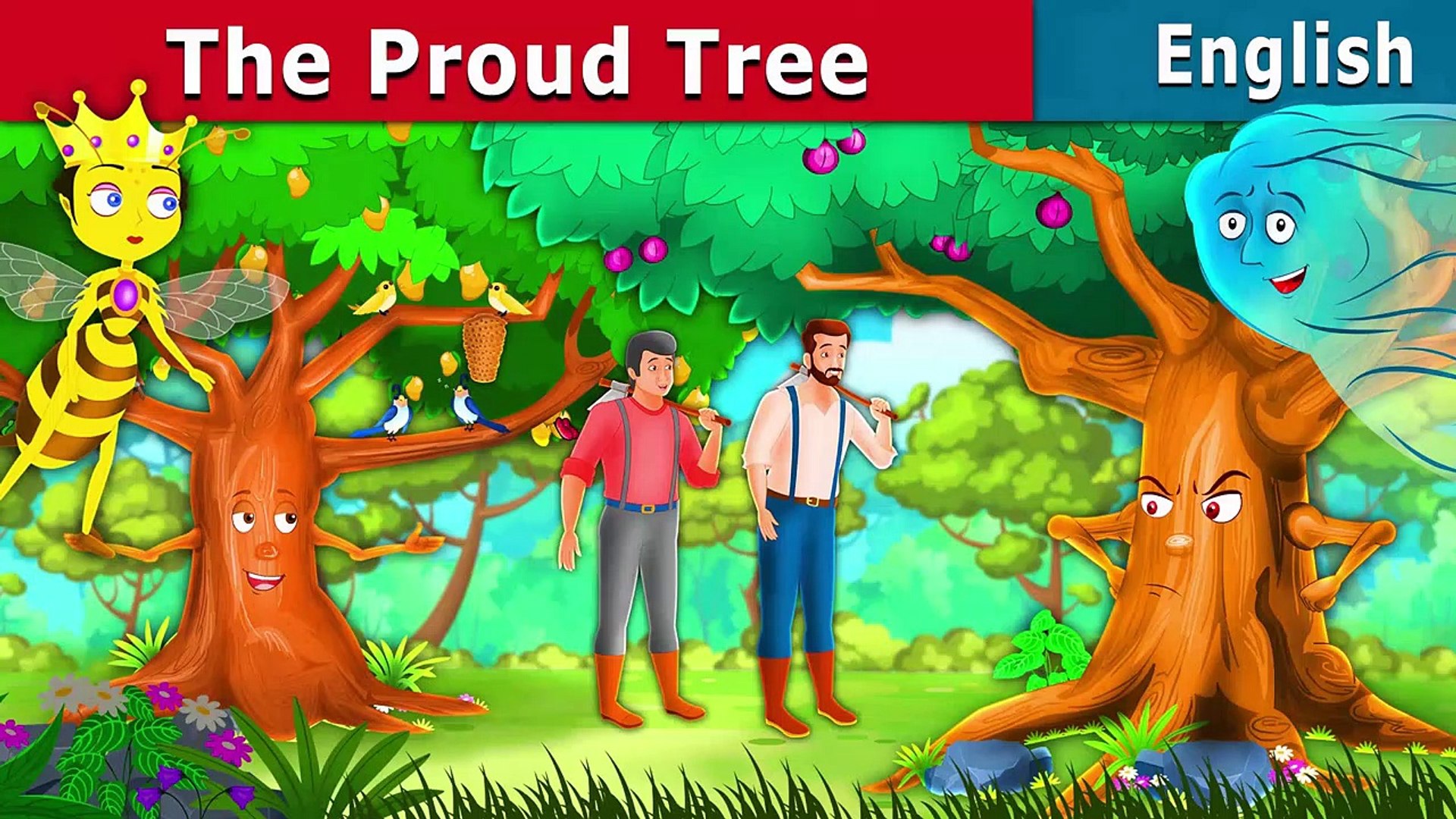 The Proud Tree Story Stories For Kids Tales Video Dailymotion