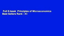 Full E-book  Principles of Microeconomics  Best Sellers Rank : #3