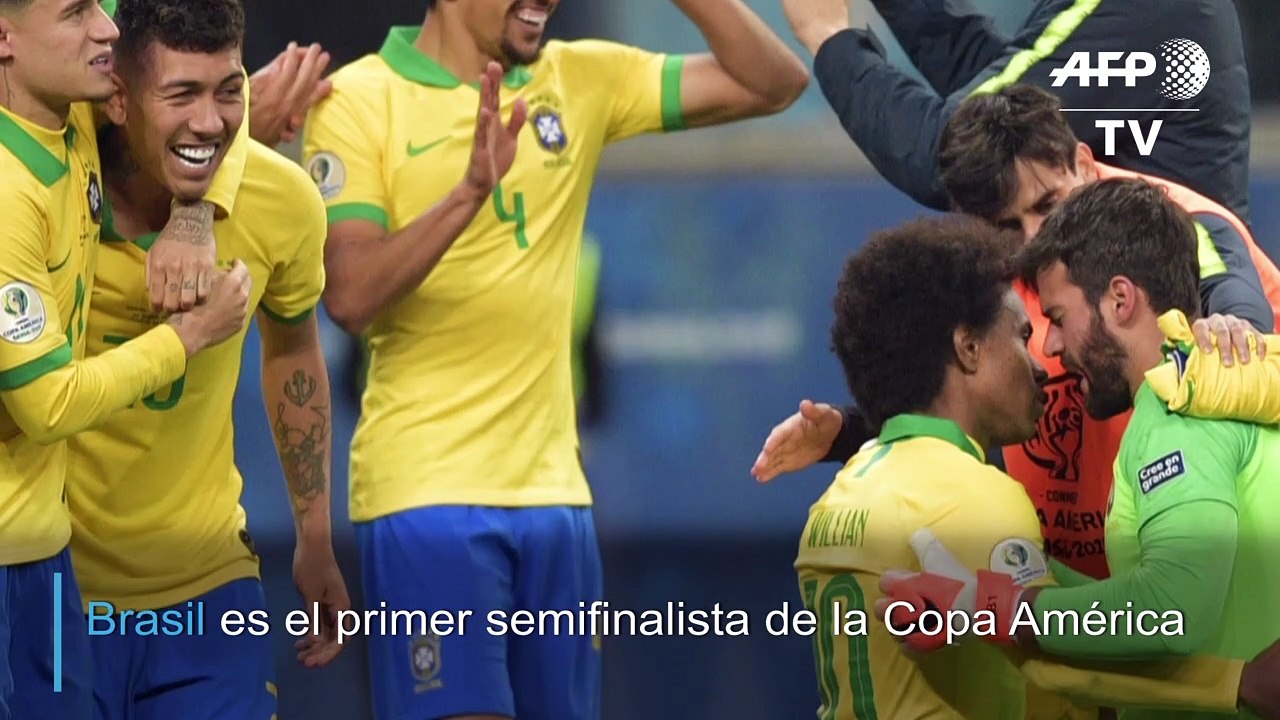 Brasil elimina a Paraguay en penales y se mete a semifinales de Copa América