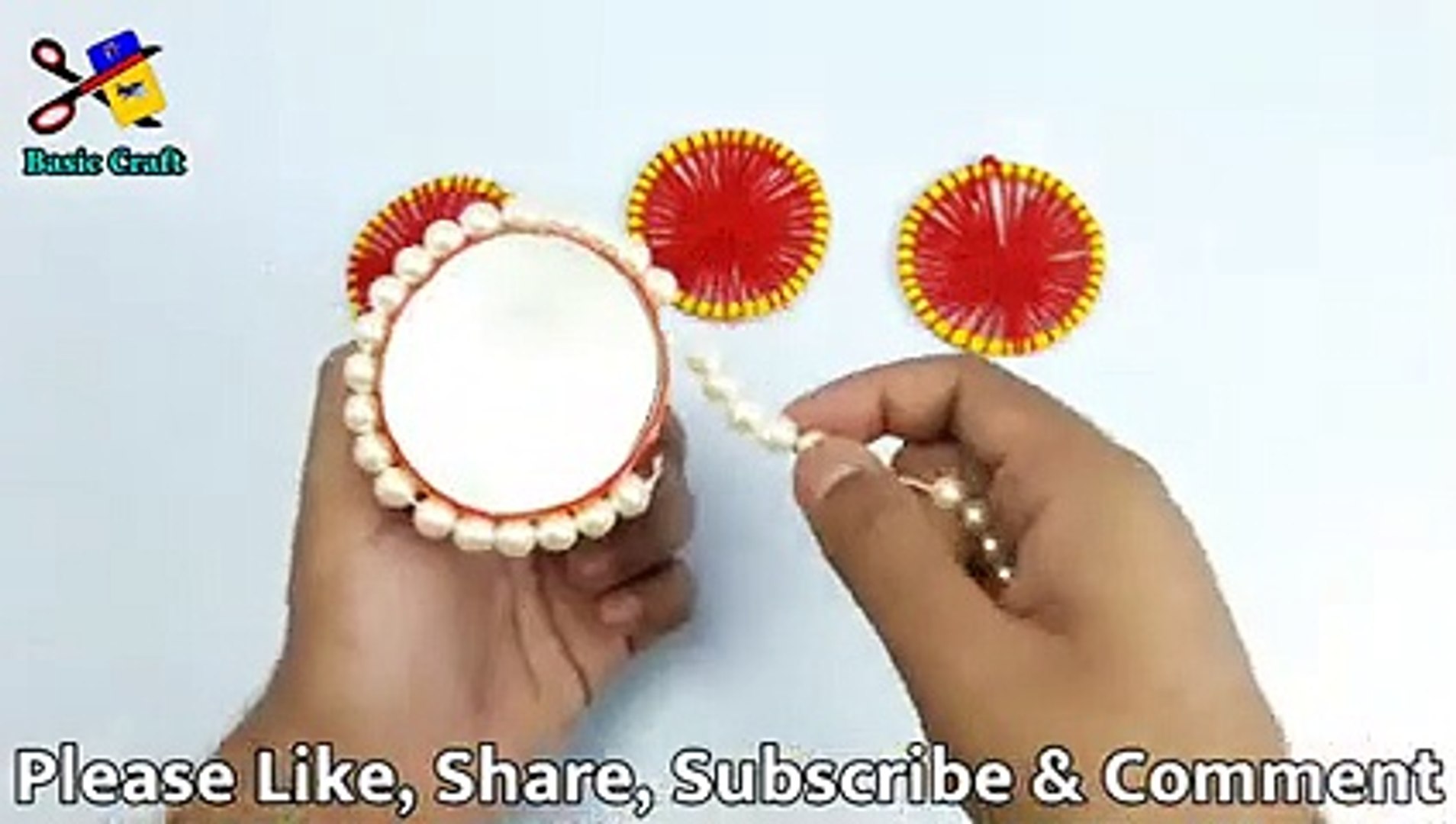 Best Out Of Waste Bangles And Wool _ Woolen Craft Idea _ DIY Art And Craft  _ Reu_low - video Dailymotion