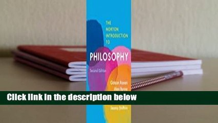 [Read] The Norton Introduction to Philosophy  For Free