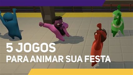 Os 5 melhores jogos para animar sua festa