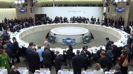 Cumhurbaşkanı Erdoğan G20'de - 'Küresel Ekonomi' oturumu - OSAKA