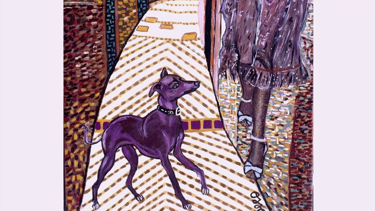 HOMMAGE A CARMEN OSSORIO, PEINTRE DES GALGOS