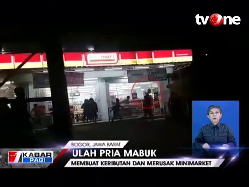 Rusak Minimarket, Pria Mabuk Dipukuli Warga