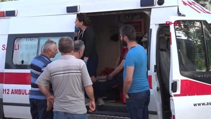 ANKARA Yolcu minibüsü otomobille çarpıştı 7 yaralı