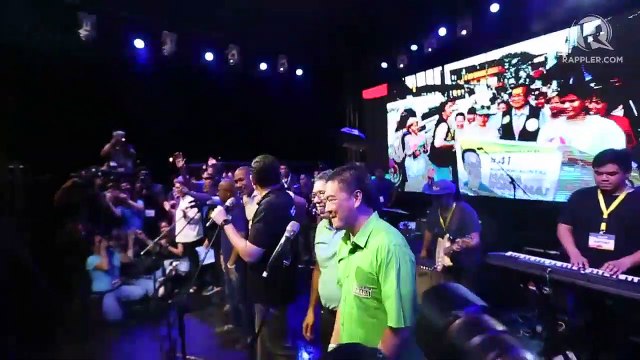 WATCH: Otso Diretso candidates sing 'Salamat' for their supporters