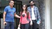 Tara Sutaria and Ahan Shetty Together spotted at Milan Luthria office