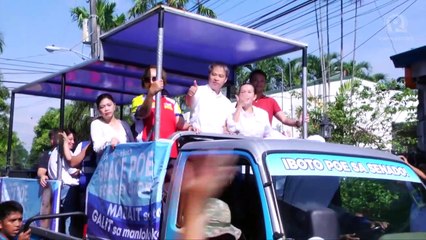 Poe stresses importance of 'independent' Senate in Bulacan sortie