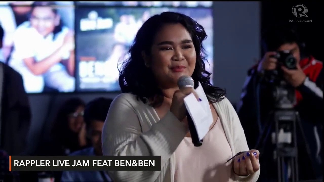 Rappler Live Jam: Ben&Ben