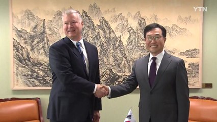비건 "동시적·병행적 진전 위해 北과 논의할 준비" / YTN