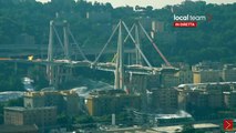 Italie: Regardez les images du dynamitage du pont Morandi à Gênes, dont l'effondrement avait fait 43 morts en août 2018 - VIDEO