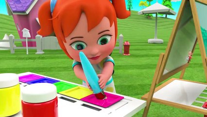 Golf Color Balls Numbers 3D - Learn Colors & Numbers for Children with Little Baby Girl Kids Games