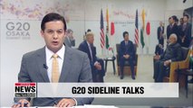Trump, Abe, Modi hold talks on sidelines of G20 summit