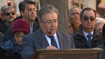 El ministro del Interior preside el homenaje a las víctimas de la Casa Cuartel