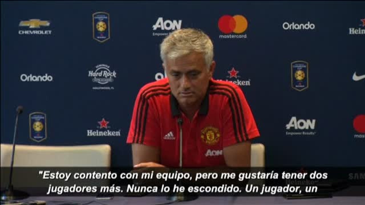 Mourinho, sobre Bale: "Me gustaría tener dos jugadores más, pero probablemente sólo consiga uno"