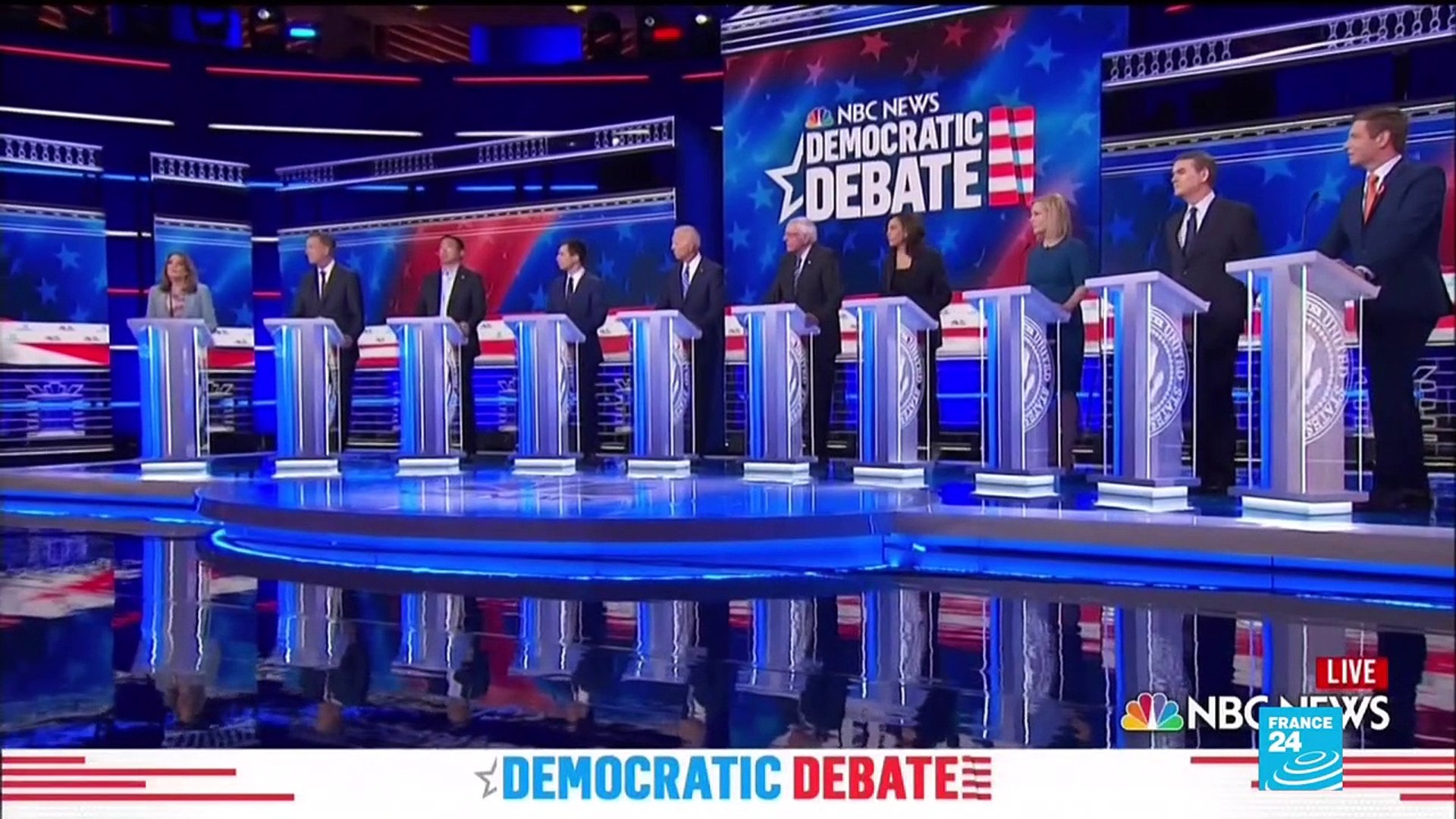 Débat démocrates aux USA : Joe Biden vivement critiqué, Kamala Harris sort du lot