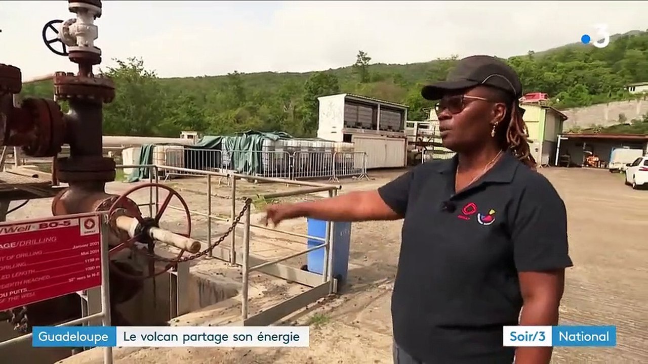 En Guadeloupe, un volcan produit 4% de l'énergie locale