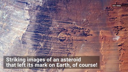 345 Million-Year-Old Asteroid Impact Spotted from Space