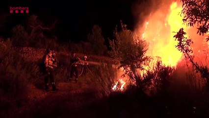 Incendio descontrolado en España en plena ola de calor europea