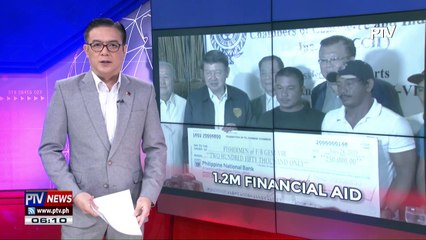Recto Bank 22, nakatanggap ng P1.2-M mula sa FFCCCII