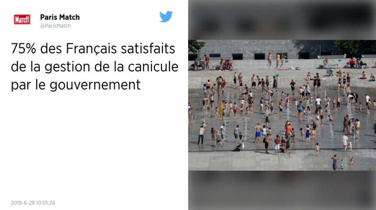Canicule : 3/4 des Français approuvent l’action du gouvernement pour éviter des drames