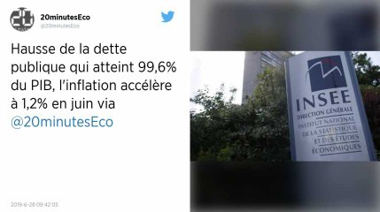 L’inflation en hausse de 1,2 % en juin, la consommation des ménages progresse