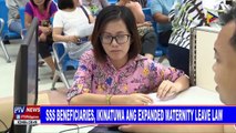 SSS beneficiaries, ikinatuwa ang Expanded Maternity Leave Law