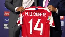 El Atlético de Madrid presenta a Marcos LLorente en el Wanda Metropolitano