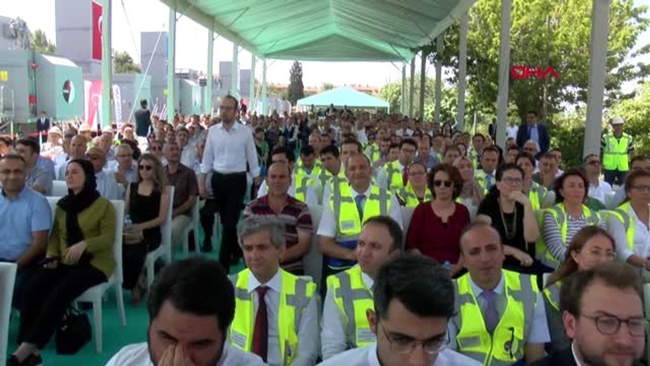 İSTANBUL- BAKAN FATİH DÖNMEZ MOBİL ELEKTRİK SANTRALLERİ AÇILIŞ TÖRENİNE KATILDI