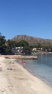 Pollença beach Majorca | Anthony S Casey Singapore