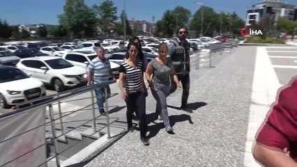 Suçüstü yakalanan hırsızlık zanlıları adliyeye sevk edildi