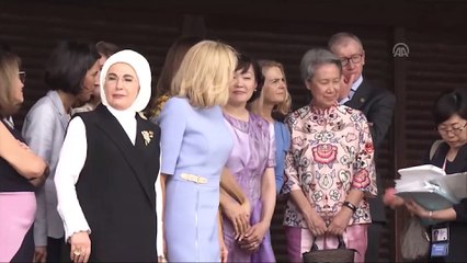 Emine Erdoğan, G20 Liderler Zirvesi'nin resmi eş programında - KYOTO