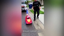 Florida'da polis ehliyet sordu, karşılığında gülücük aldı